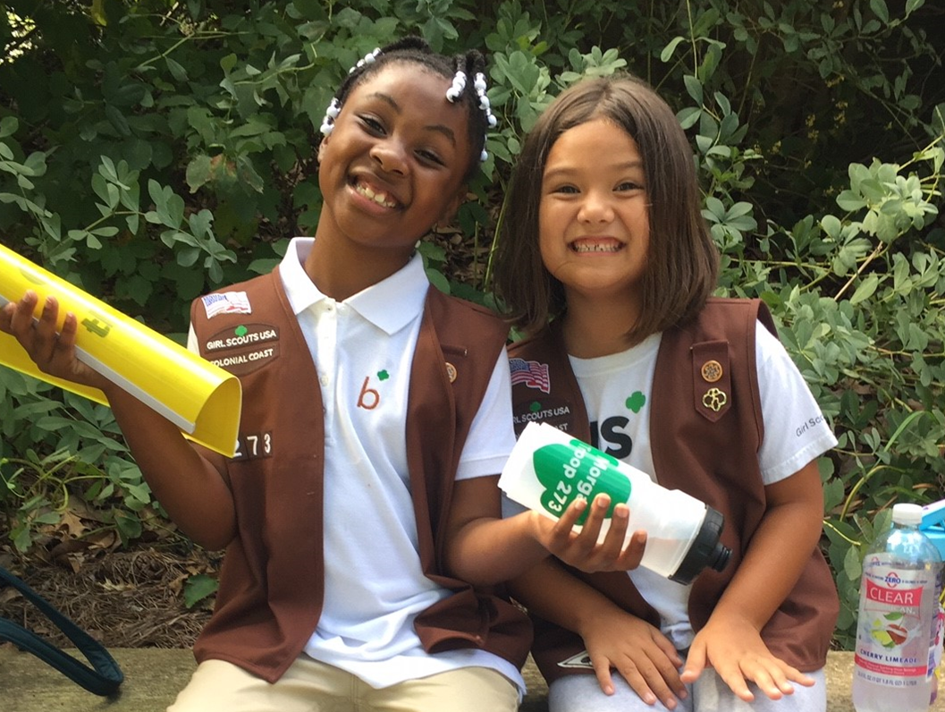 Girl Scout Math in Nature Day