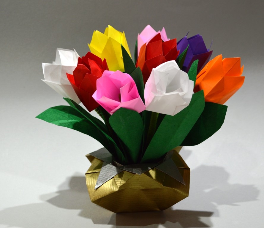 Origami: Tulips