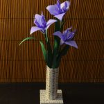 origami iris
