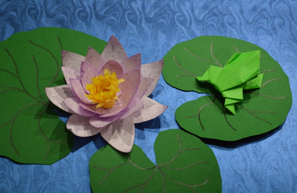 Origami: Water Lilies
