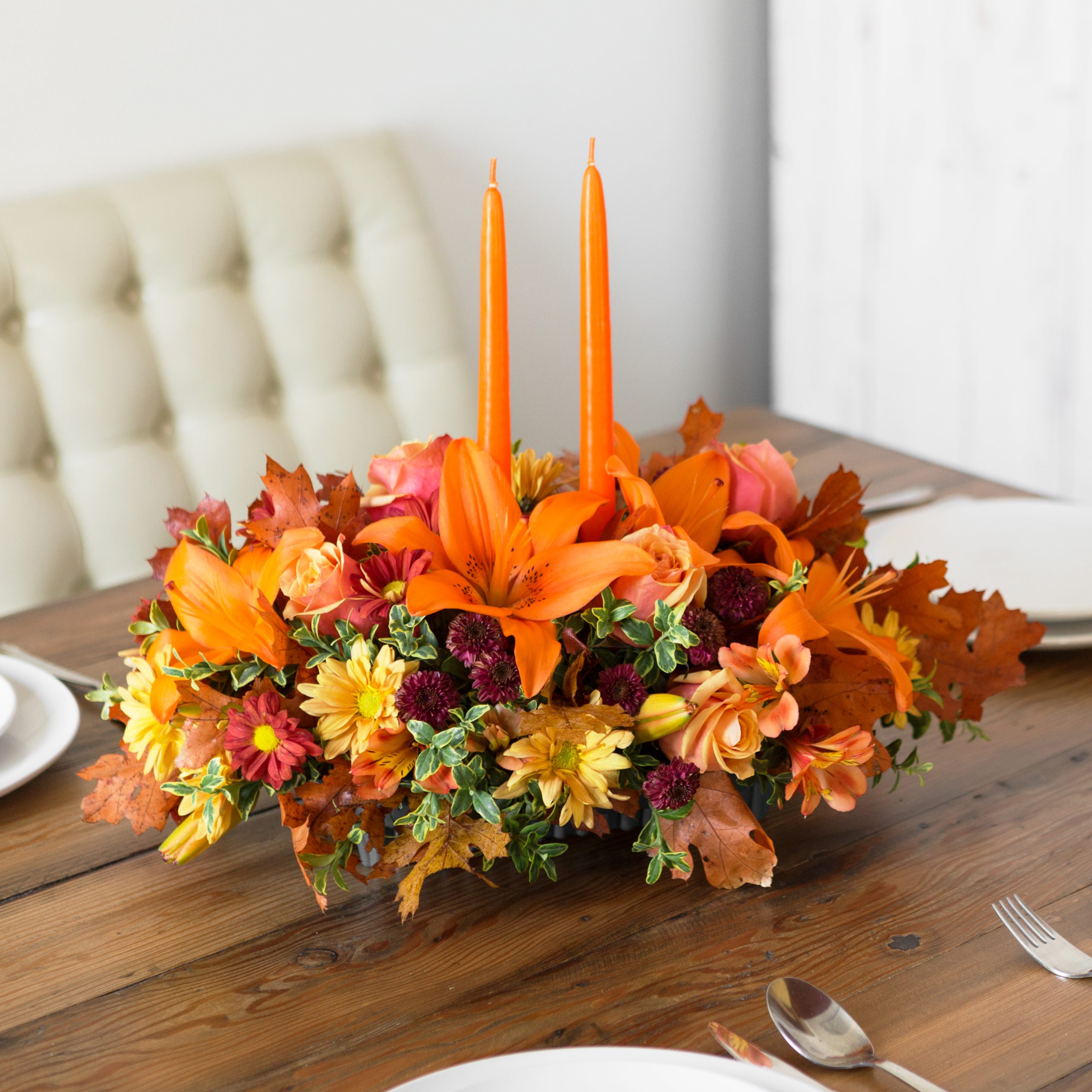 Thanksgiving Centerpiece Floral Design