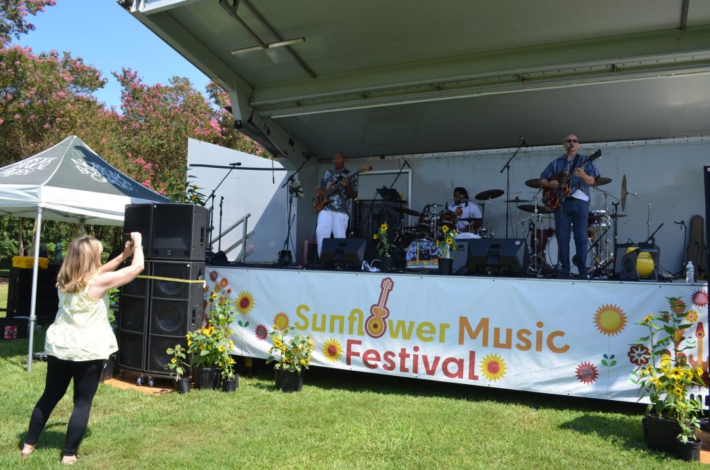 2022 Sunflower Music Festival at Norfolk Botanical garden