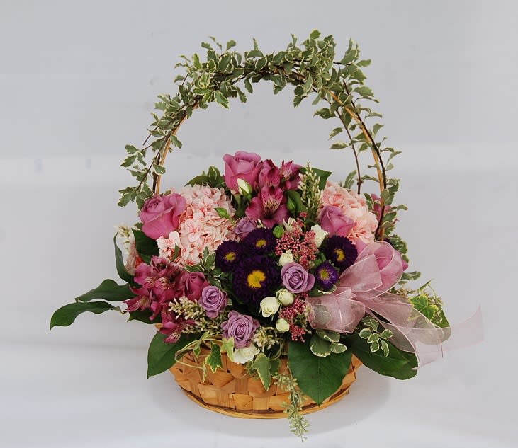 SOLD OUT Basket Floral Arrangement