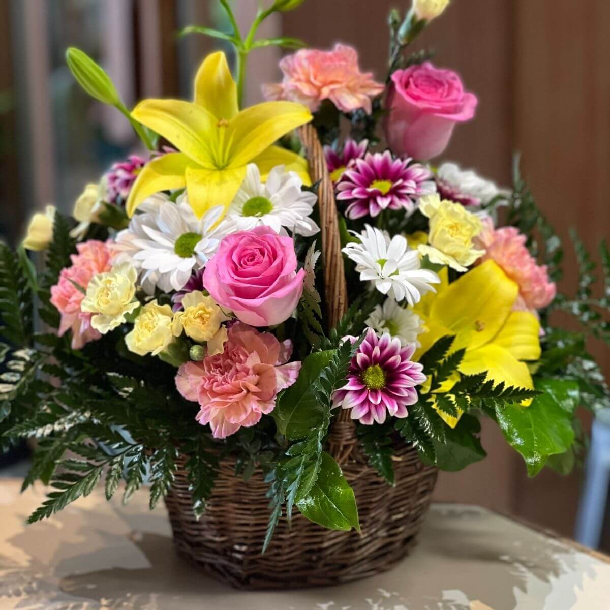 SOLD OUT Mother's Day Basket Arrangement