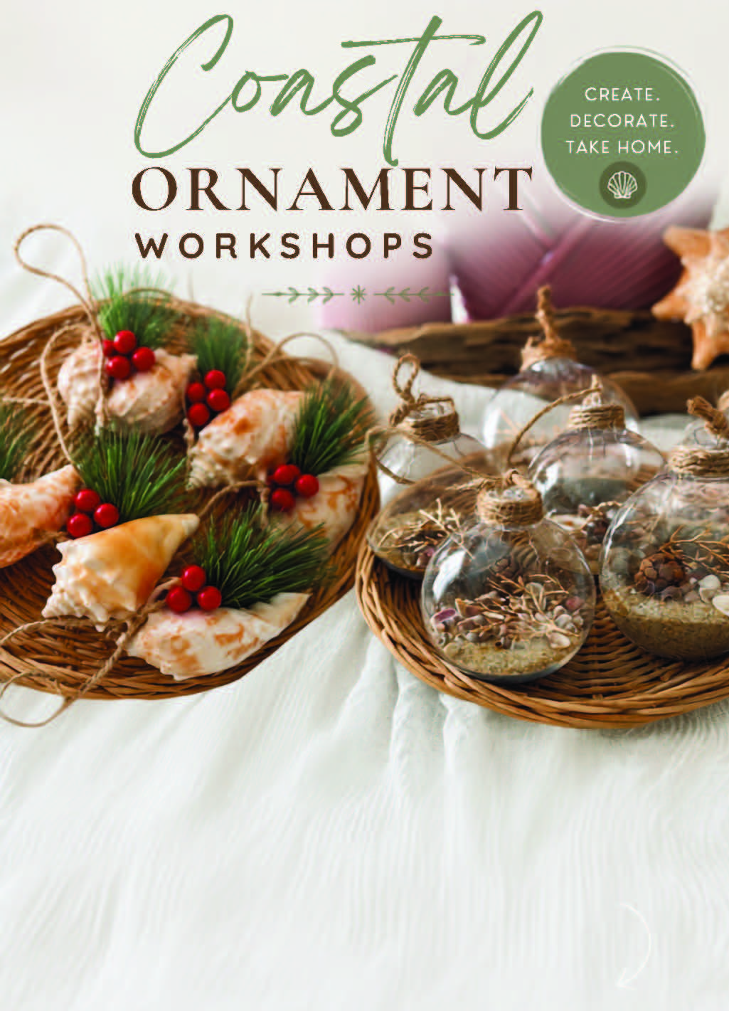 Coastal Ornament Workshop